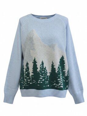 Old Navy Women's Festive Holiday Scene Plus Size Sweater XXL NWT